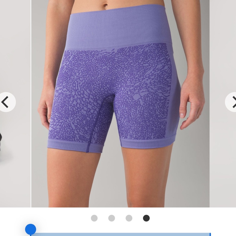 Lululemon Sculpt Short (6") purple